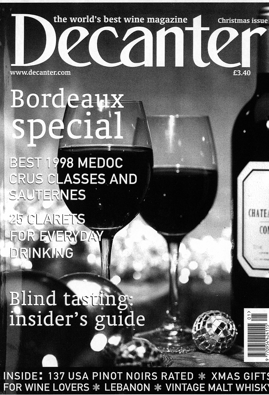 Decanter Magazine, 2002 Château de Parenchère