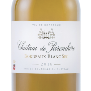 Bouteille vin vide 75 cl Bordeaux Blanche 